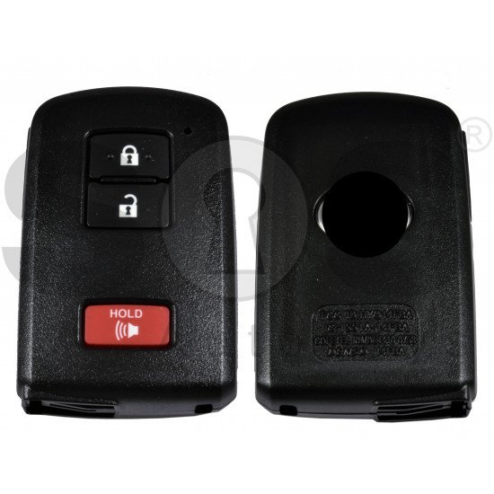 OEM Smart Key for Toy RAV4 2013-2018  Buttons:2+1/ Frequency:315 MHz / Transponder: Tiris RF430 / First Page:8A / Part No :  89904-52290 / Keyless Go