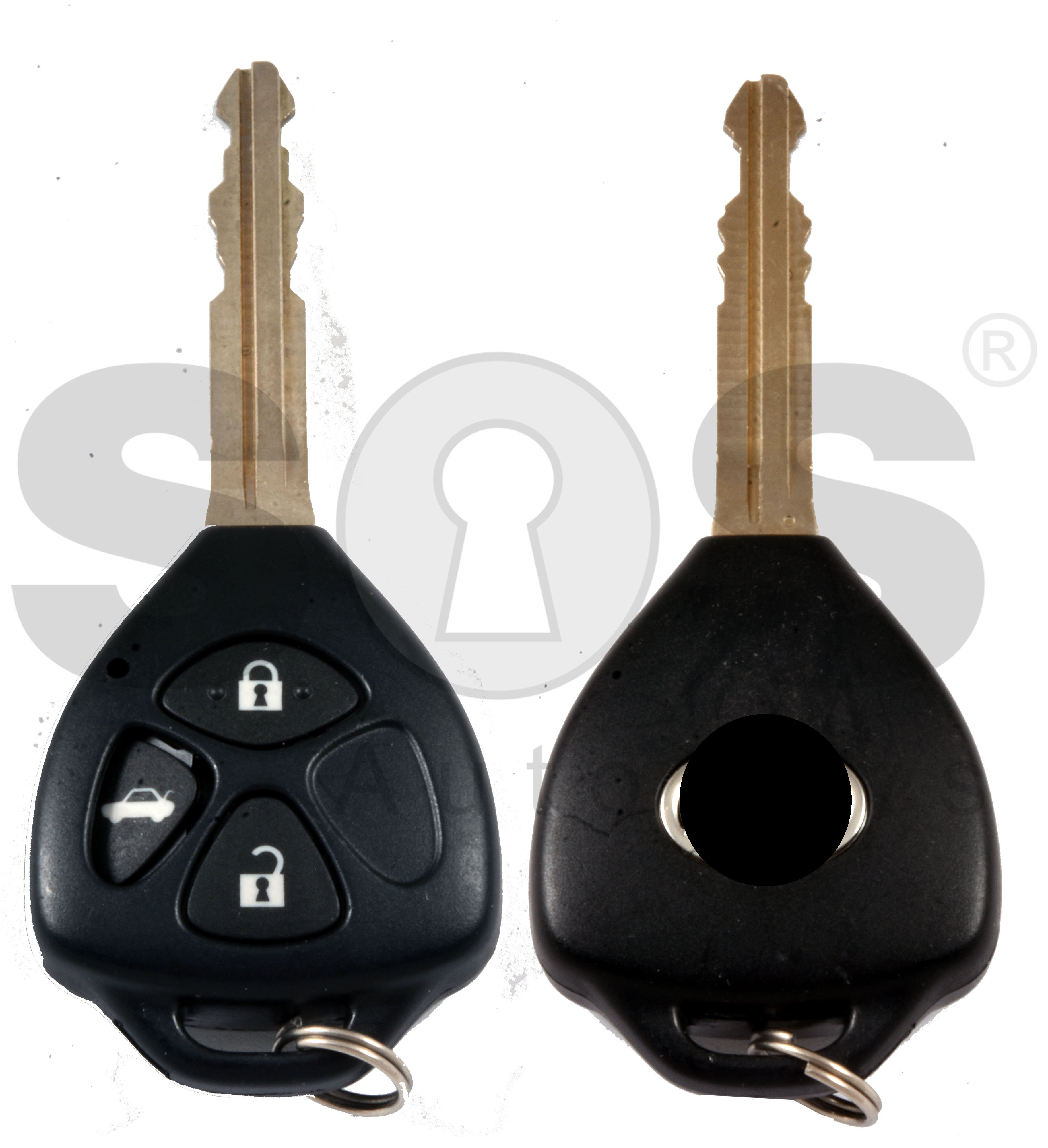 OEM Regular for Toy RAV4 2006+ Buttons:3 / Frequency:433MHz
