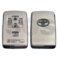 OEM Smart Key for Toy  PREVIA ALPHARD 2007-2016 Buttons:5 / Frequency:315 MHz /   / Transponder:TIRIS 4D /   Part. No. 89904-28133	