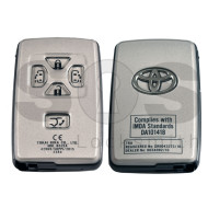OEM Smart Key for Toy  PREVIA ALPHARD 2007-2016 Buttons:5 / Frequency:433 MHz /   / Transponder:TIRIS 4D /   Part. No. 89904-28126