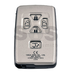 OEM Smart Key for Toy  PREVIA ALPHARD 2007-2016 Buttons:5 / Frequency:433 MHz /   / Transponder:TIRIS 4D /   Part. No. 89904-28126