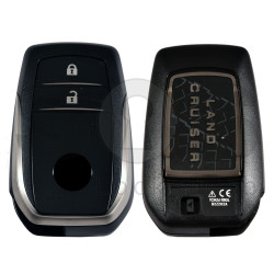 OEM Smart Key for Toy LAND CRUISER 2020-2022 Buttons:2 / Frequency: 434MHz / Transponder: TIRIS RF430 (8A)  / First Page: 8A  /  MODEL : B2Z2K2A	/ PART No : 89904-60X90 /   Keyless Go