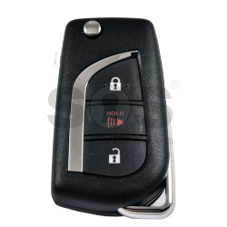 OEM Flip Key for Toy  CH-R 2019-2021 Buttons:2+1 / Frequency: 315MHz / Transponder:TIRIS RF430 (8A) / Part no : 89070-10081	 