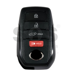 OEM Smart Key for Toy Land Cruiser 2024+ Buttons:3+1  / Frequency: 312/315 MHz / Transponder: TIRIS RF430 (8A)    /  Part No : 8990H-60790		/  Keyless Go 