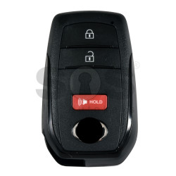 OEM Smart Key for Toy PRIUS 2024+ Buttons:2+1  / Frequency:  315 MHz / Transponder: NCF29A/HITAG AES   /  Part No : 8990H-47240		/  Keyless Go 