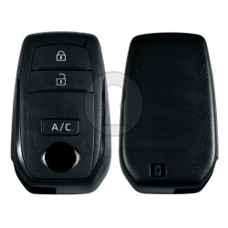 OEM Smart Key for Toy BZ4X 2023 Buttons:3  / Frequency: 433.58 / 434.42MHz / Transponder:  TIRIS RF430 (8A)