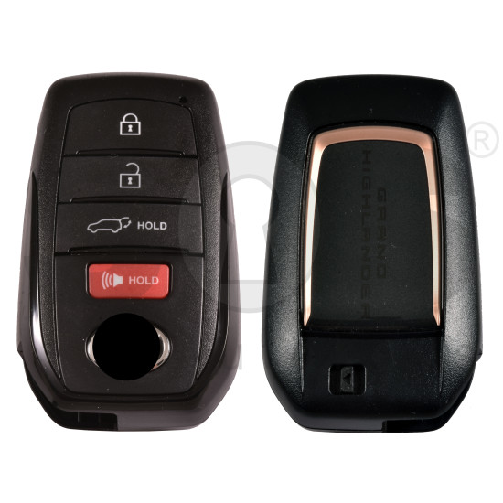 OEM Smart Key for Toy HIGHLANDER 2024+ Buttons:3+1 / Frequency: 315 MHz / Transponder: TIRIS RF430 (8A) / Part No :8990H-0E340 / Keyless Go OEM Smart Key for Toy HIGHLANDER 2024+ Buttons:3+1 / Frequency: 315 MHz / Transponder: TIRIS RF430 (8A) / Part No :8990H-0E340 / Keyless Go