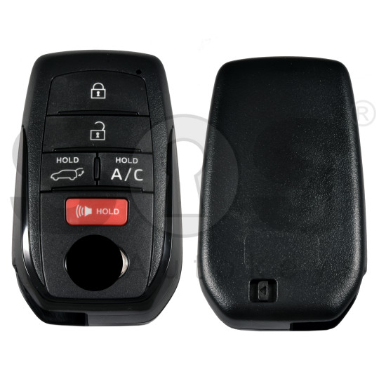 OEM Smart Key for Toy BZ4X 2023 Buttons:5 / Frequency: 315MHz / Transponder: TIRIS RF430 (8A)  / PART No : 8990H-42520 /   Keyless Go