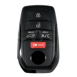 OEM Smart Key for Toy BZ4X 2023 Buttons:5 / Frequency: 315MHz / Transponder: TIRIS RF430 (8A)  / PART No : 8990H-42520 /   Keyless Go