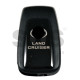 OEM Smart Key for Toy LAND CRUISER PRADO 2022+  Buttons:3 / Frequency: 433 MHz / Transponder: TIRIS RF430 (8A)    /  Part No :  89904-6260/6V30/6A260/6A330/6A331/6A332/6A310	/  Keyless Go 