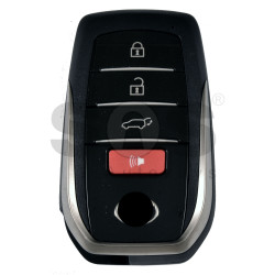 OEM Smart Key for Toy LAND CRUISER JR 2022+  Buttons:3+1 / Frequency: 433 MHz / Transponder: TIRIS RF430 (8A)    /  Part No :  8990H-60401/60421/60381	/  Keyless Go 