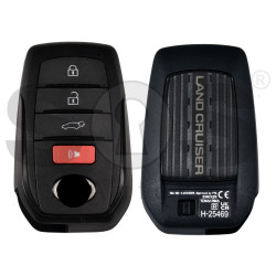 OEM Smart Key for Toy LAND CRUISER PRADO 2024+  Buttons:3+1 / Frequency: 433 MHz / Transponder: TIRIS RF430 (8A)    /  Part No :  8990H-60811/60810	/  Keyless Go 