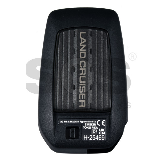 OEM Smart Key for Toy LAND CRUISER PRADO 2024+  Buttons:3+1 / Frequency: 433 MHz / Transponder: TIRIS RF430 (8A)    /  Part No :  8990H-60811/60810	/  Keyless Go 