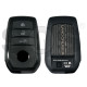 OEM Smart Key for Toy Land Cruiser Prado 2025 Buttons:3  / Frequency: 434MHz / Transponder: TIRIS RF430 (8A)   /  Part No :   8990H-60741	/  Keyless Go 