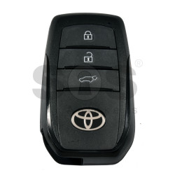 OEM Smart Key for Toy Land Cruiser Prado 2025 Buttons:3  / Frequency: 434MHz / Transponder: TIRIS RF430 (8A)   /  Part No :   8990H-60741	/  Keyless Go 