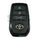 OEM Smart Key for Toy Land Cruiser Prado 2025 Buttons:3  / Frequency: 434MHz / Transponder: TIRIS RF430 (8A)   /  Part No :   8990H-60741	/  Keyless Go 