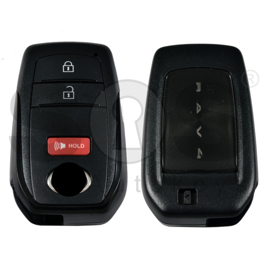  Smart Key for Toy RAV4 2026  Buttons:2+1 / Frequency: 433MHz / Transponder:ID49 /   Part No : 8990H-0R320		/  Keyless Go