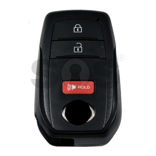  Smart Key for Toy RAV4 2026  Buttons:2+1 / Frequency: 433MHz / Transponder:ID49 /   Part No : 8990H-0R320		/  Keyless Go