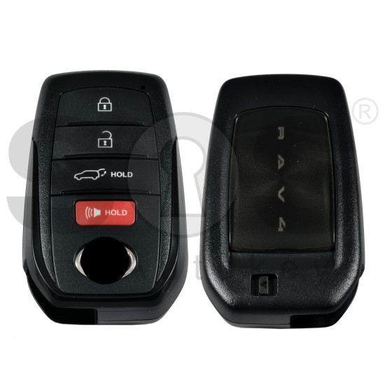  Smart Key for Toy RAV4 2026  Buttons:3+1 / Frequency: 433MHz / Transponder: ID49  /   Part No : 8990H-0R320		/  Keyless Go