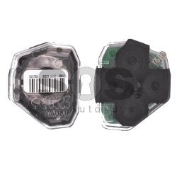 OEM Regular for Toy Buttons:2 / Frequency:433 MHz / Transponder:4D67 / Blade signature:TOY-43 / Immobiliser System:IMMO Box / Part No:89071-05020/89071-02030/89071-0F060 (Remote Only)
