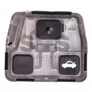 Remote Control for Toy Land Cruiser 120 Buttons:2/3  / Frequency: 433MHz / Transponder: Texas Crypto/ 4D67/68/70 / First Page: 33 / Part No 89070-60792