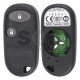 OEM Set Remote Control for Honda Frequency:433MHz / Part No:G8D-350H-A  With Module OMRON G8D-350H-B  (SET/Complete)