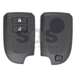 OEM Smart Key for Toyota Aygo Buttons:2 / Frequency:434 MHz / Transponder:Tiris DST AES / First Page:39 / Blade signature:VA2 / Immobiliser System:Smart System / Part No:89904-52491/ Keyless GO