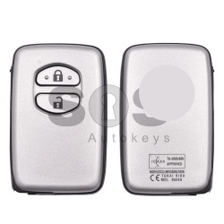 OEM Smart Key for Toy Land Cruiser 200 2008-2010 Buttons:2 / Frequency:434 MHz / Transponder:4D67 80-Bit / First Page:D4 / Part No:89904-60432 / Model:B53EA / Keyless Go