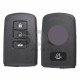 OEM Smart Key for Toy Camry Buttons:3 / Frequency:434 MHz / Transponder:Texas Crypto / 128-bit AES / First Page:88 / Model: BA2EK / Part No:89904-42180 / Keyless Go