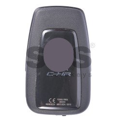 OEM Smart Key for Toyota C-HR Buttons:2 / Frequency:434MHz / Transponder: Tiris DST AES / First Page:A9 / Model:BR2EX / Blade signature:TOY-94 / Immobiliser system:Smart System / Part. No.: 89904-F4010 / Keyless Go