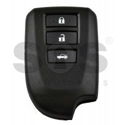 OEM Smart Key for Toyota Yaris Buttons:2 / Frequency: 434MHz / Transponder: PCF RF430 / First Page: 8A / Model: BS1EW / Blade signature: VA2 / Keyless GO