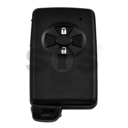 Smart Key for Toy Rav 4 Buttons:2 / Frequency:434 MHz / Transponder:4D67 80-Bit / First Page:98 / Model B90EA / Blade Signature:TOY48 / Immobiliser System:Smart System / Part No:89904 - 02080/89904-12170 / Keyless Go