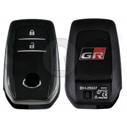 OEM Smart Key for Toy HILUX GR Buttons:2 / Frequency: 434MHz / Transponder: TIRIS RF430 (8A)  / First Page: 8A  /  MODEL : B3U2K2P / Part No : 89904-0K840 	/  Keyless Go