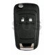 OEM Flip Key for Vauxhall Buttons:2 / Frequency: 433MHz / Transponder: PCF7937/ HITAG2/ID46 / Blade signature: HU100 / Immobiliser System: BCM / Part No: 13308185	