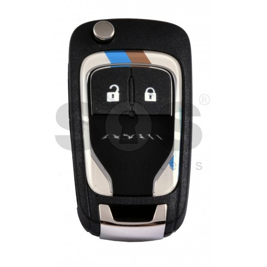 OEM Flip Key for Vauxhall Adam Colorful Buttons:2 / Frequency: 433MHz / Transponder: PCF7937/ HITAG2/ID46 / Blade signature: HU100 / Immobiliser System: BCM / Part No: 13301085 OEM Flip Key for Vauxhall Adam Colorful Buttons:2 / Frequency: 433MHz / Transponder: PCF7937/ HITAG2/ID46 / Blade signature: HU100 / Immobiliser System: BCM / Part No: 13301085