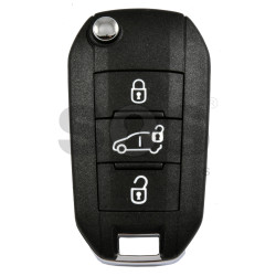 OEM Flip Key for Vauxhall Vivaro 2019+ Buttons: 3 / Frequency: 434MHz / Transponder: HITAG AES/ Blade signature: HU83 / Part No : 6 232 270 80