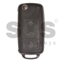 Flip Key for Volkswagen Touareg/ Phaeton Buttons:3+1 (Panic) / Frequency: 433MHz / Transponder: HITAG2/ PCF7946/ ID46 / Blade signature:HU66 / Immobiliser System:KESSY / Part No: 3D0959753AK/ 3D0959753AA/ 3D0959753AM Flip Key for Volkswagen Touareg/ Phaeton Buttons:3+1 (Panic) / Frequency: 433MHz / Transponder: HITAG2/ PCF7946/ ID46 / Blade signature:HU66 / Immobiliser System:KESSY / Part No: 3D0959753AK/ 3D0959753AA/ 3D0959753AM