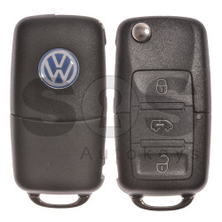 Flip Key for Volkswagen Crafter Buttons:3 / Frequency:434MHz / Transponder: Megamos Crypto/ ID48 (Locked) / Blade signature:HU66 / Part No: 2E0959753A (Only Remote)
