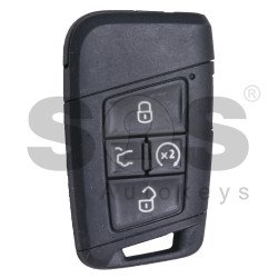 OEM Smart Key for VW Passat B8 Buttons: 4+1 / Frequency:315MHz / Transponder: MEGAMOS88 / AES / Blade signature:HU162T / Immobiliser System:MQB / Part No: 3G0959752T/ Keyless GO