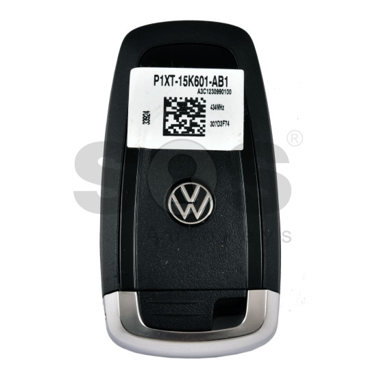 OEM Smart Key for VW  2025+  Buttons:2 / Frequency:434MHz / Transponder: HITAG PRO  /   Part No:   P1XT-15K601-AB1    / Keyless GO