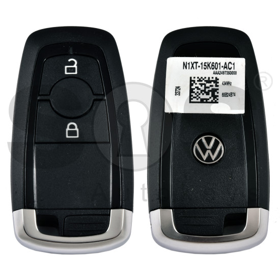OEM Smart Key for VW  2025+  Buttons:2 / Frequency:434MHz / Transponder: HITAG PRO  /   Part No:   N1XT-15K601-AC1    / Keyless GO