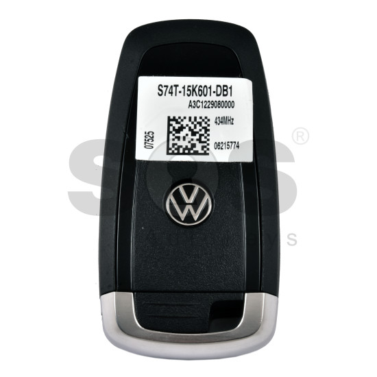 OEM Smart Key for VW  2025+  Buttons:3 / Frequency:434MHz / Transponder: HITAG PRO  /   Part No:   S74T-15K601-DB1  / Keyless GO