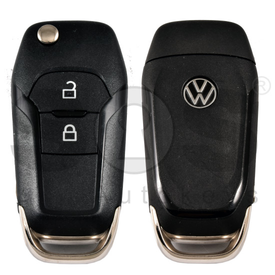 OEM Flip Key for VW  2025+  Buttons:2 / Frequency:434MHz / Transponder:  PCF7945  / Part No:   NTXT-15K601-EA 