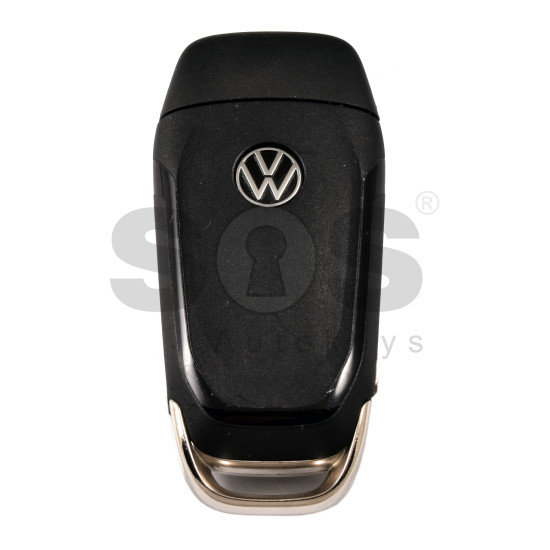 OEM Flip Key for VW  2025+  Buttons:2 / Frequency:434MHz / Transponder:  PCF7945  / Part No:   NTXT-15K601-EA 