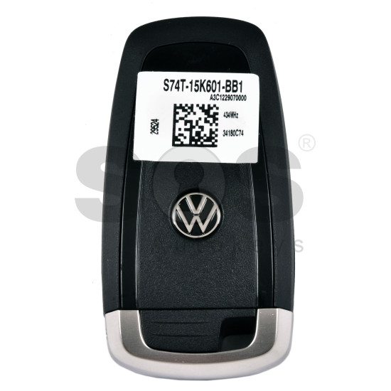 OEM Smart Key for VW  2025+  Buttons:5 / Frequency:434MHz / Transponder: HITAG PRO  /   Part No:  S74T-15K601-BB1   / Keyless GO