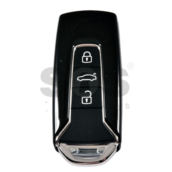OEM Smart Key for VW  TOUAREG 2018+  Buttons:3 / Frequency:434MHz / Transponder: MLB CHIP LOCKED  /   Part No:  3F0 959 754 D/3F0959754D   / Keyless GO / Condition : RED