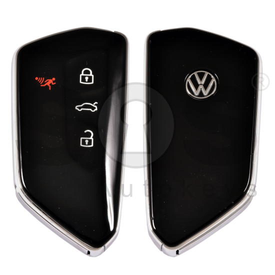 OEM Smart Key for VW 2020+  Buttons:3+1 / Frequency:433MHz / Transponder: 5D/NCF295 / Part No:  5H0.959.753BH/BS / Keyless GO