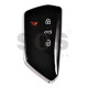 OEM Smart Key for VW 2020+  Buttons:3+1 / Frequency:433MHz / Transponder: 5D/NCF295 / Part No:  5H0.959.753BH/BS / Keyless GO