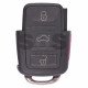 Flip Key for VW Buttons:3+1 / Frequency:315MHz / Transponder:ID48/ ID48CAN / Blade signature:HU66 / Immobiliser System: Dashboard / Part No: 1K0959753H (Remote Only)