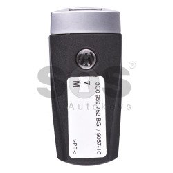 OEM Smart Key for VW Magotan/Passat Buttons:3 / Frequency:434MHz / Transponder: PCF7936/ ID46 / Blade signature:HU66 / Immobiliser System: Dashboard / Part No: 3C0959752BG/ 3C0959752BA / Keyless GO